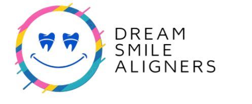 "Clear, custom-made dental aligners from Dream Smile Aligners, designed to straighten teeth discreetly and comfortably."